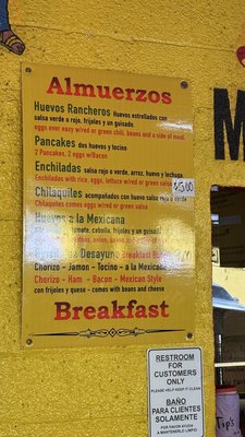 Menu photo 3 El Paisa Albuquerque, NM