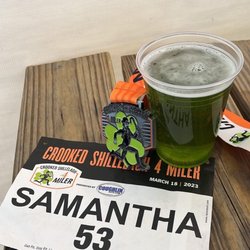 Crooked Can Brewery - Post 4 miler beer.