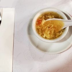 Pearl Palace - Egg drop soup.