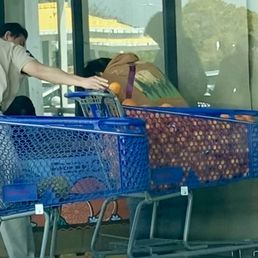 Oranges on sale ... they already selected the first basket full and are starting on the second! Oranges on sale ... they already selected the first basket full and are starting on the second!