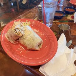 vegan potato chorizo burrito