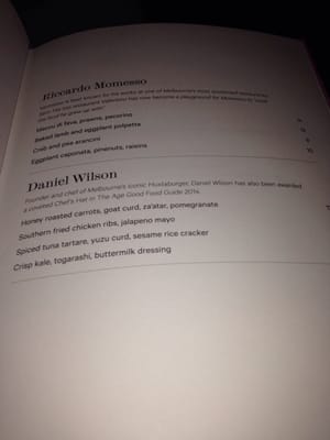 Menu photo 2 Ms Collins Melbourne, VIC Menu photo 2 Ms Collins Melbourne, VIC
