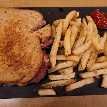 Talking Cedar Restaurant - Reuben with fries. - Distilleries Near Me - Rochester, Washington