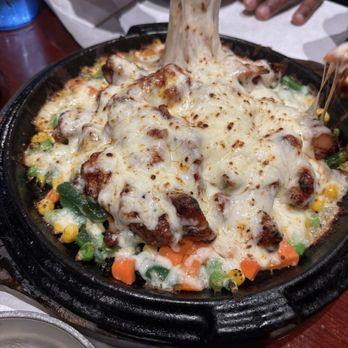 SJ Omogari - Flaming Fondue Chicken - Korean Near Me - San Jose, California