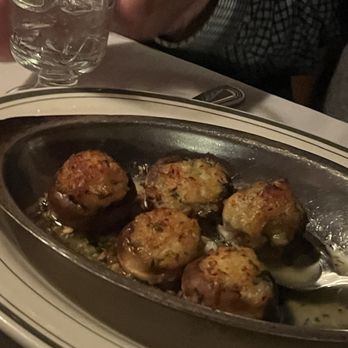 Sevilla Restaurant & Bar - 15. Mushrooms Stuffed with Crab Meat - Spanish Near Me - New York, New York Sevilla Restaurant & Bar - 15. Mushrooms Stuffed with Crab Meat - Spanish Near Me - New York, New York