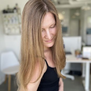 Hairstylist Alexia Moiseeva - Honey highlights - Hair Salons Near Me - Carlsbad, California Hairstylist Alexia Moiseeva - Honey highlights - Hair Salons Near Me - Carlsbad, California