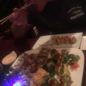 Fuji Sushi - 2 philly,2 dragon,a dynamite,crazy and Florida roll - Sushi Bars Near Me - Jacksonville, Florida Fuji Sushi - 2 philly,2 dragon,a dynamite,crazy and Florida roll - Sushi Bars Near Me - Jacksonville, Florida