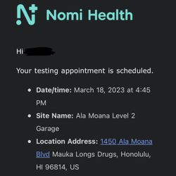 Nomi Health - The appointment I made to go out of my way for them to be CLOSED. DISGUSTING