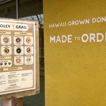 Holey Grail Donuts - Outside Menu - Donuts Near Me - Long Beach, California Holey Grail Donuts - Outside Menu - Donuts Near Me - Long Beach, California