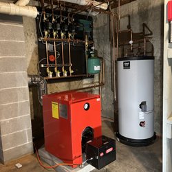 Three Rivers Plumbing & Heating - New biasi boiler & indirect water heater install.