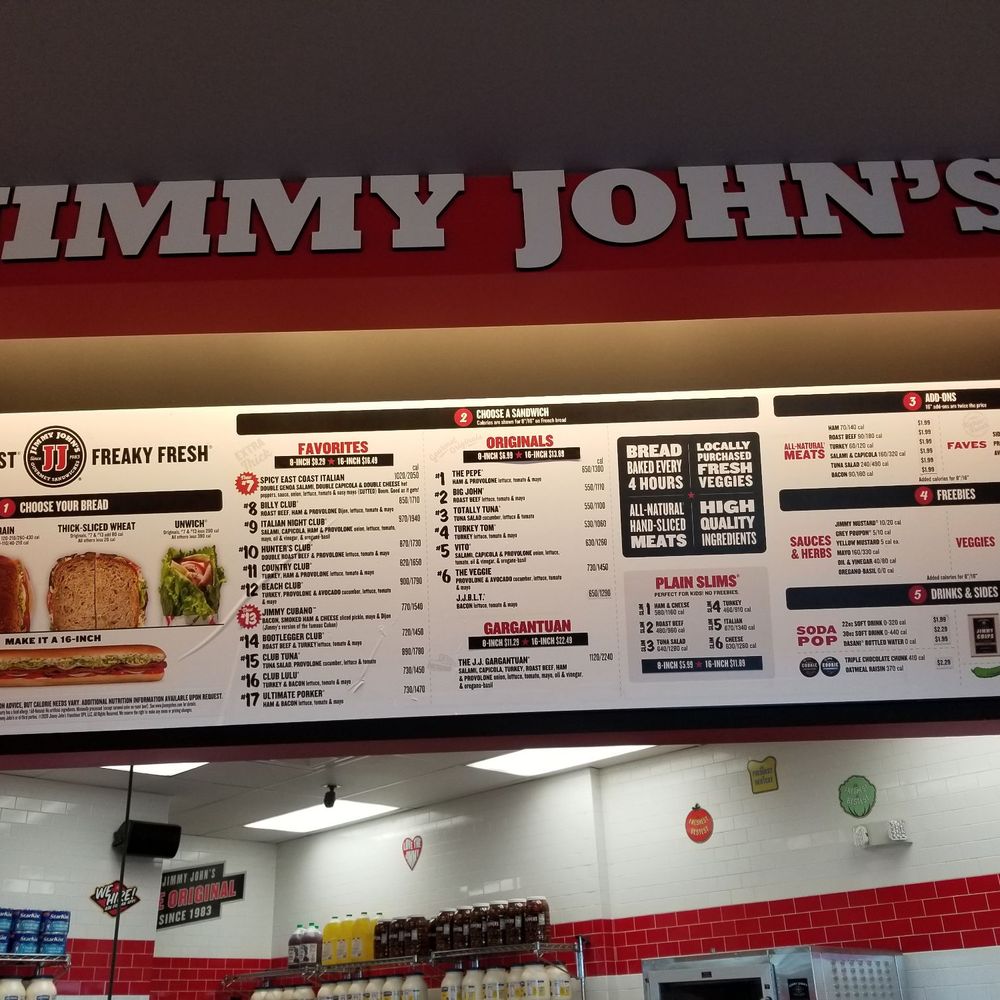 Jimmy John's - Menu - Fast Food Near Me - Porterville, California Jimmy John's - Menu - Fast Food Near Me - Porterville, California