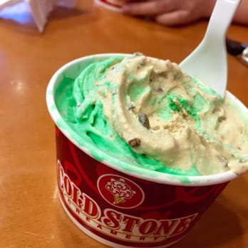 Cold Stone Creamery - Pistachio and coffee mixed with toffee! - Ice Cream & Frozen Yogurt Near Me - Thornton, Colorado Cold Stone Creamery - Pistachio and coffee mixed with toffee! - Ice Cream & Frozen Yogurt Near Me - Thornton, Colorado