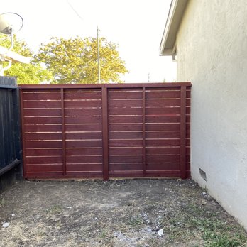 CGR Home Renovations & Repairs - Back side of left front fence - Handyman Near Me