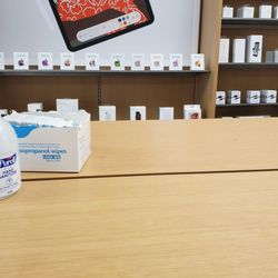 Purell and wipes at the ready. Good.
