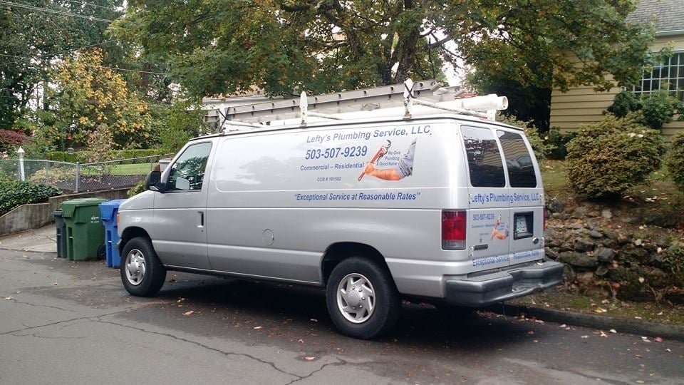 Slide of Lefty's Plumbing Service