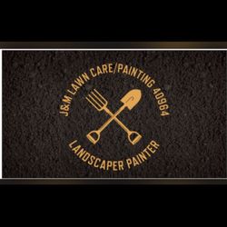 J & M Lawn Care/ Painting - Business card
