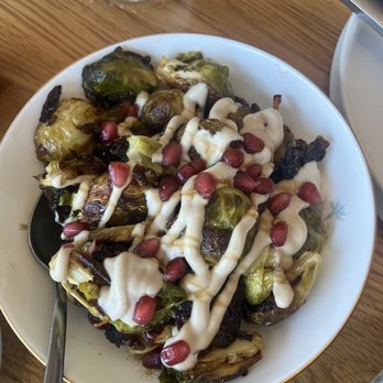 Zhug - Brussel sprouts - Mediterranean Near Me - Cleveland Heights, Ohio