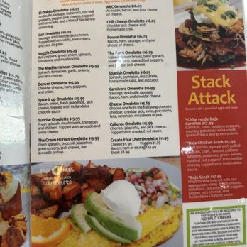 Eggscellent - Menu 4 - Breakfast & Brunch Near Me - Las Vegas, Nevada