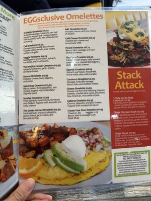 Menu photo 5 Eggscellent Las Vegas, NV