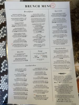 Menu photo 1 Tatte Bakery & Cafe | Lexington Lexington, MA