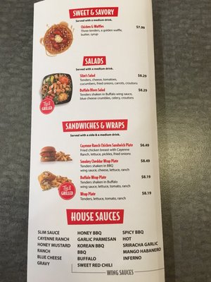 Menu photo 2 Slim Chickens Pikeville, KY Menu photo 2 Slim Chickens Pikeville, KY