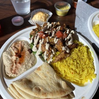 Jaffa Cafe - Chicken shawarma plate - so good - Mediterranean Near Me - Santa Maria, California Jaffa Cafe - Chicken shawarma plate - so good - Mediterranean Near Me - Santa Maria, California