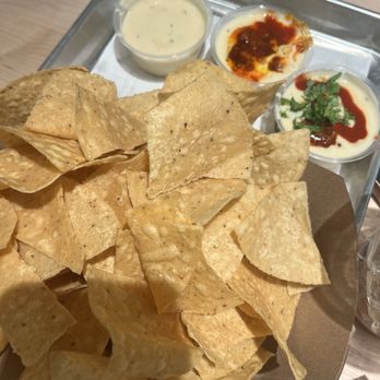 Kesos Tacos - Queso flight. Meh. - Mexican Near Me - Austin, Texas Kesos Tacos - Queso flight. Meh. - Mexican Near Me - Austin, Texas