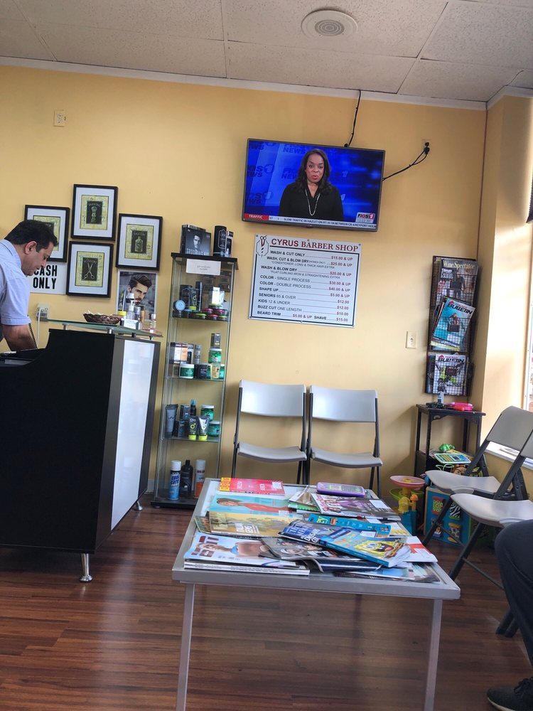 CYRUS BARBER SHOP 642 Newman Springs Rd, Lincroft, NJ Yelp