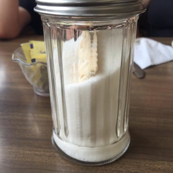 K-18 Cafe - Nicely done! A saltine in the sugar dispenser to prevent clumping! Ingenious! ; ) - Cafes Near Me - Lucas, Kansas K-18 Cafe - Nicely done! A saltine in the sugar dispenser to prevent clumping! Ingenious! ; ) - Cafes Near Me - Lucas, Kansas
