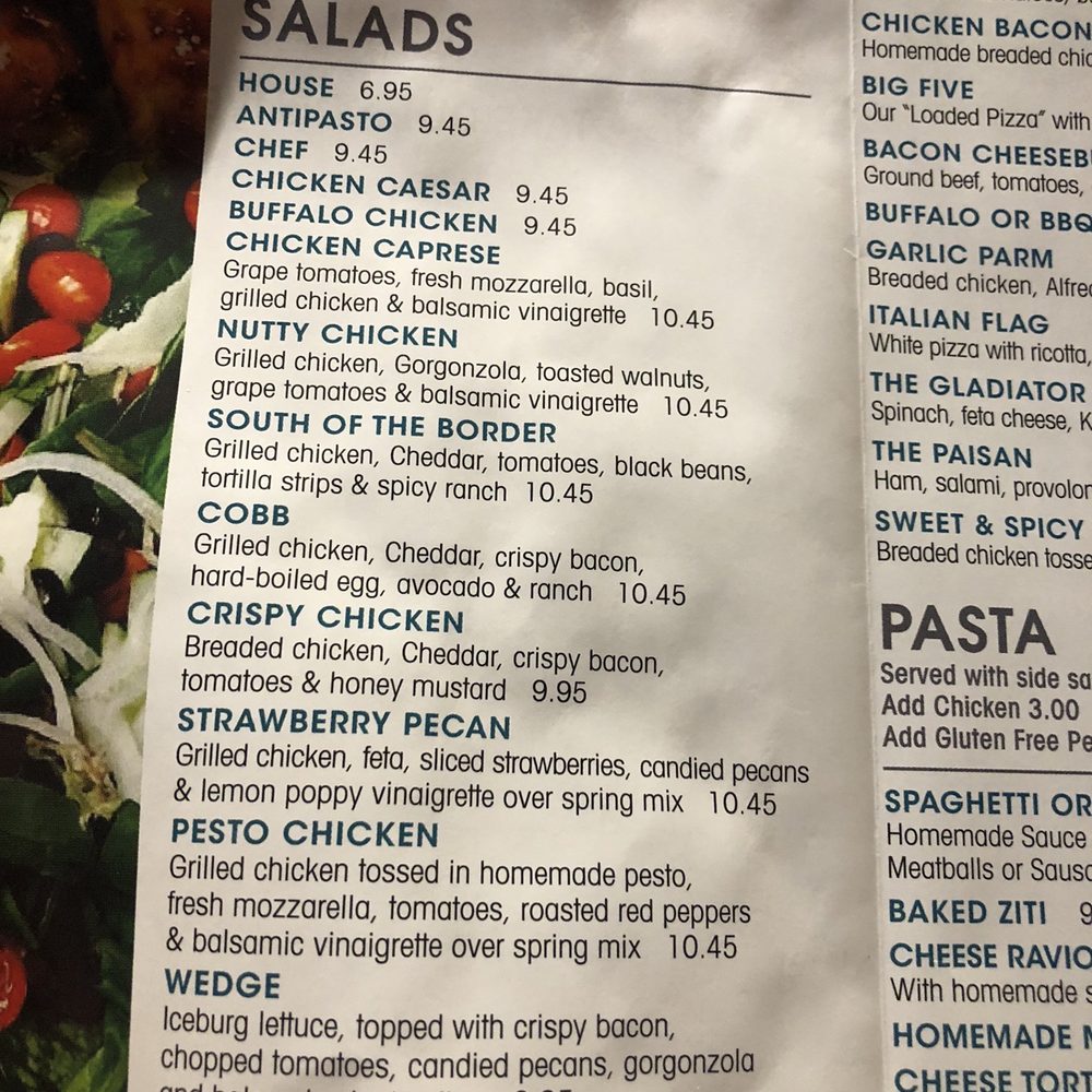Pizza Plus - Menu salads - Pizza Near Me - Pine Bush, New York Pizza Plus - Menu salads - Pizza Near Me - Pine Bush, New York