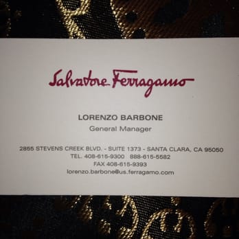 Salvatore Ferragamo - Look for Lorenzo! He's the best - Women's Clothing Near Me - Sants Clara, California Salvatore Ferragamo - Look for Lorenzo! He's the best - Women's Clothing Near Me - Sants Clara, California