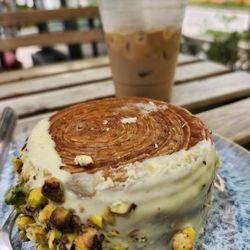Goppion Caffe - Pistachio NYR and iced caramel latte. Amazing!