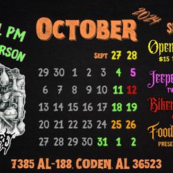 South Bay Nightmare - 2024 calendar