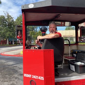 Red Train Tours - Handsome Alex - Tours Near Me - Saint Augustine, Florida Red Train Tours - Handsome Alex - Tours Near Me - Saint Augustine, Florida