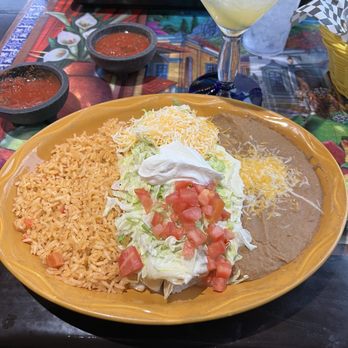 Agaveros - Rice, beans and burrito. - Mexican Near Me - Quinlan, Texas