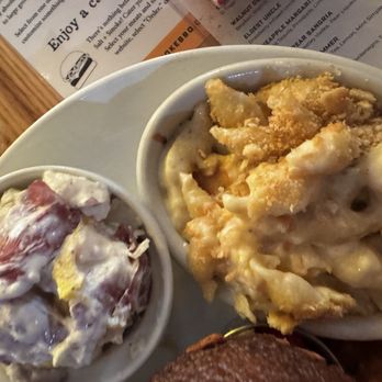 Salt + Smoke - Potato Salad Side and White Cheddar Cracker Mac Side - Bars Near Me - Saint Louis, Missouri Salt + Smoke - Potato Salad Side and White Cheddar Cracker Mac Side - Bars Near Me - Saint Louis, Missouri