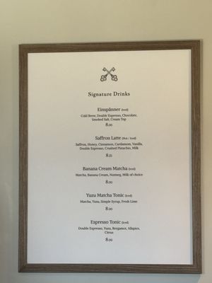 Menu photo 2 Concierge Coffee Los Angeles, CA
