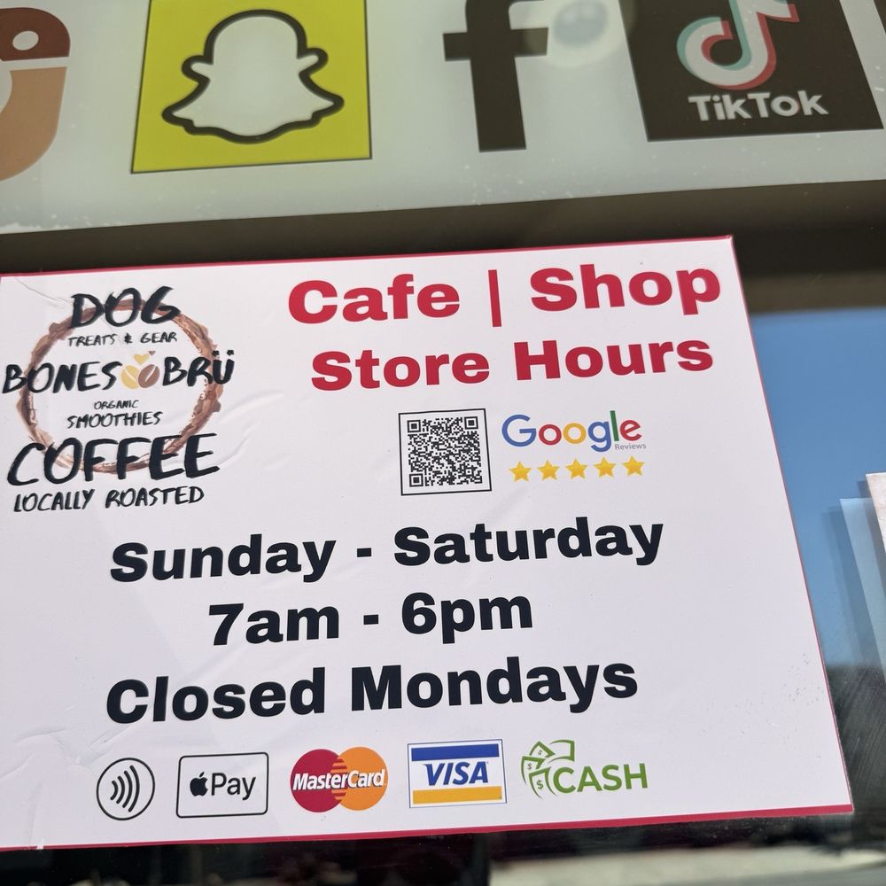 Bones and Bru - Everyday but Monday! - Pet Stores Near Me - Tempe, Arizona Bones and Bru - Everyday but Monday! - Pet Stores Near Me - Tempe, Arizona