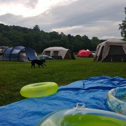 River Run Campground - With our 3 dogs, baby and kids.