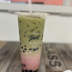 ThirsTea - Strawberry Jasmine Green Milk Tea