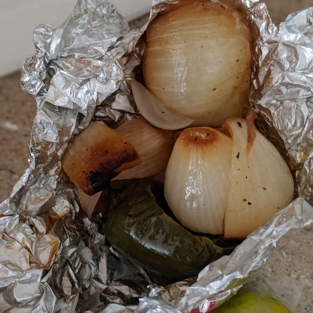 Tacos Los Potrillos - Grilled Vegetables - Mexican Near Me - Rosemead, California