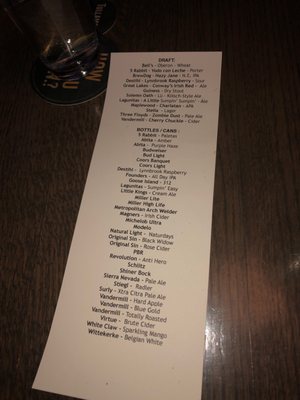 Menu photo 1 Beck's Chicago Chicago, IL Menu photo 1 Beck's Chicago Chicago, IL