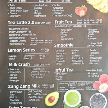 Taichi Bubble Tea - Drink Menu - Ramen Near Me - Town and Country, Missouri Taichi Bubble Tea - Drink Menu - Ramen Near Me - Town and Country, Missouri