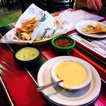 Las Cocinas - They give you queso with your complimentary salsa! - Mexican Near Me - Bastrop, Texas