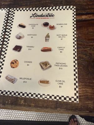 Menu photo 2 L'industrie Pizzeria Brooklyn, NY Menu photo 2 L'industrie Pizzeria Brooklyn, NY