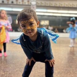 DC Dance Center - Dance class - show up as yourself. Today he was a tiger.