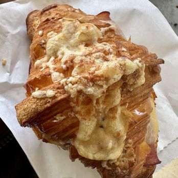 WhatCoffee - Ham n cheese croissant - Cafes Near Me - Santa Clara, California
