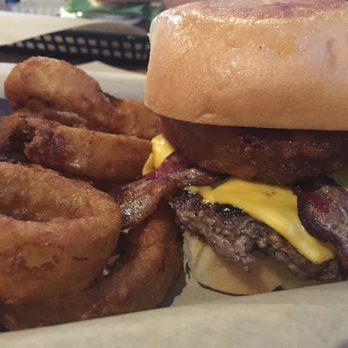 LA Burger - Holy smokes with onion rings - Burgers Near Me - Carrollton, Texas LA Burger - Holy smokes with onion rings - Burgers Near Me - Carrollton, Texas