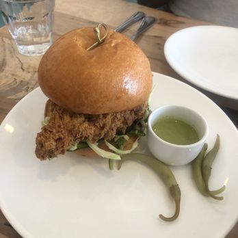 Launderette - Brunch Fried Chicken Sammie Specialty - New American Near Me - Austin, Texas