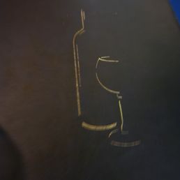 Menu cover